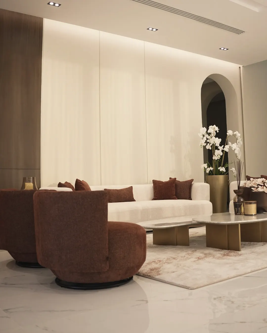 Olive & Cream Villa, living & reception